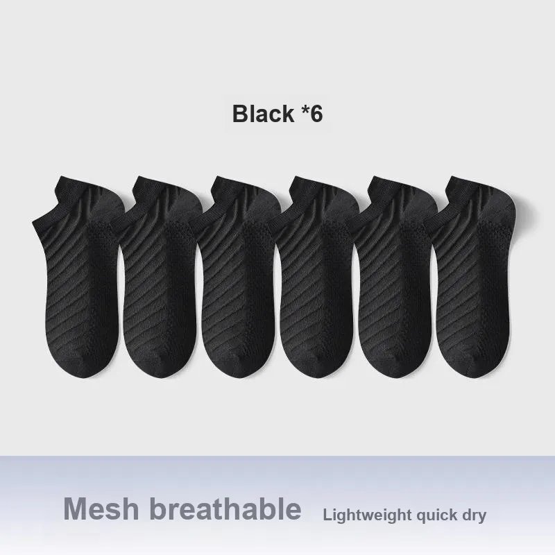 H YXIANG Ankle Socks Unisex 6 Pack-9