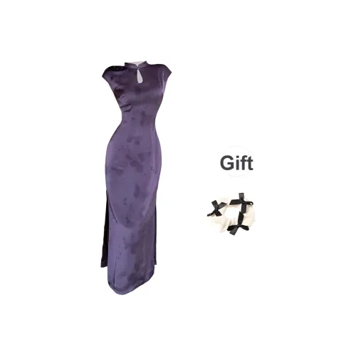 YINLEI Короткое платье с короткими рукавами женское