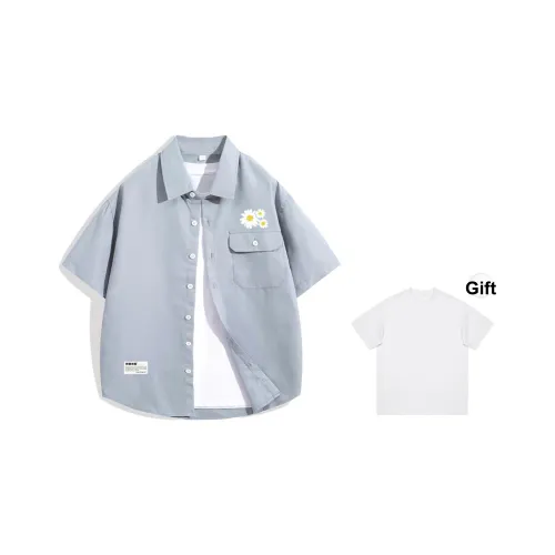 NBNO Короткий рукав рубашка унисекс