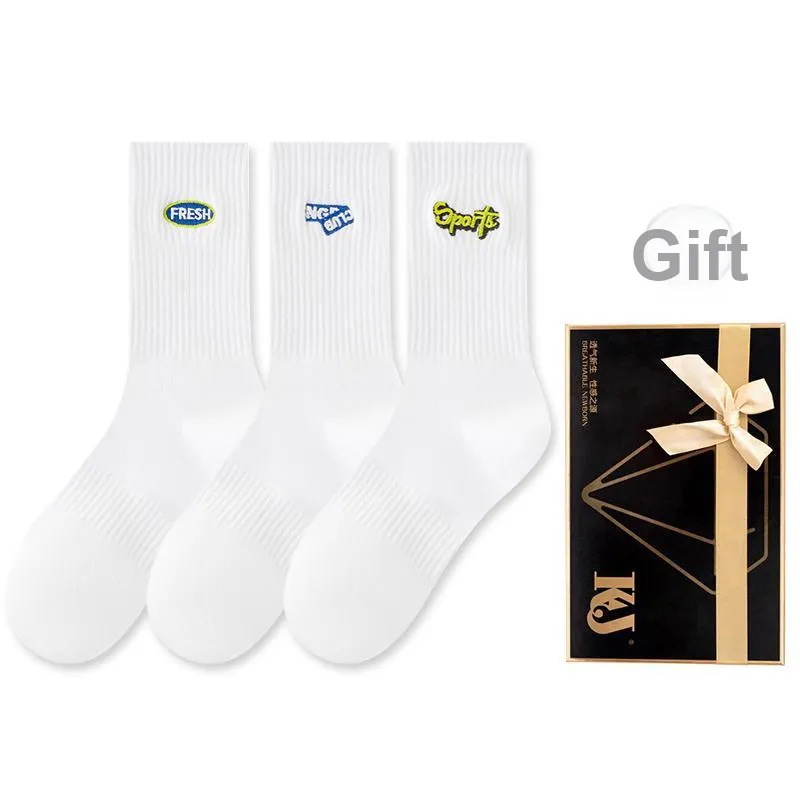 KJ Mid Calf Socks Unisex Box 5 Pack