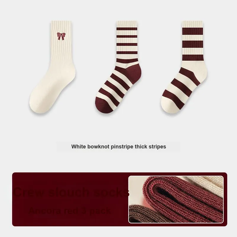 KJ Mid-Calf Socks Unisex Multi Combo Set-33