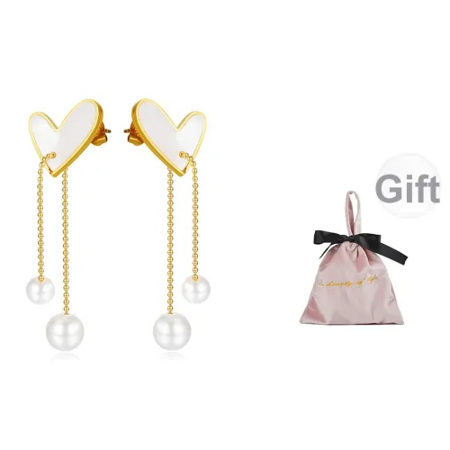 Wakfu Золото с покрытием медь 925 пробы серьги-булавки женские