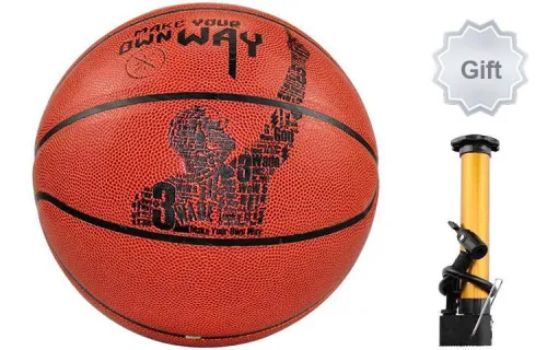 LiNing PU Basketball Brown Size 7 Training Unisex