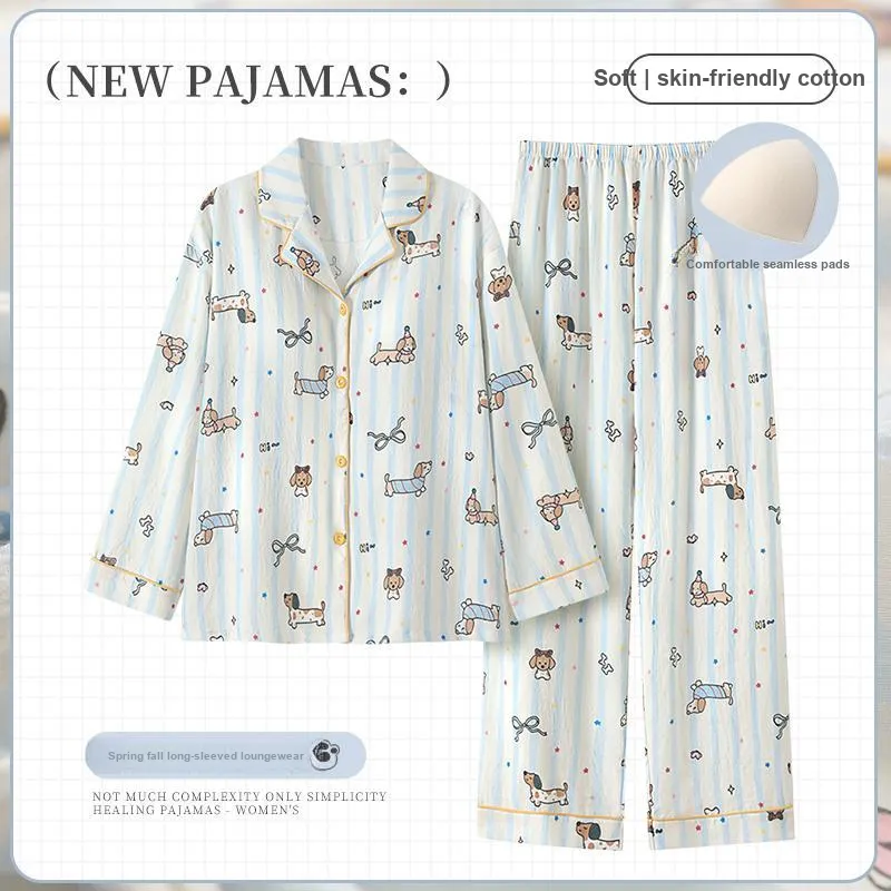 Maultiay Pajama Set Women's Blue-1