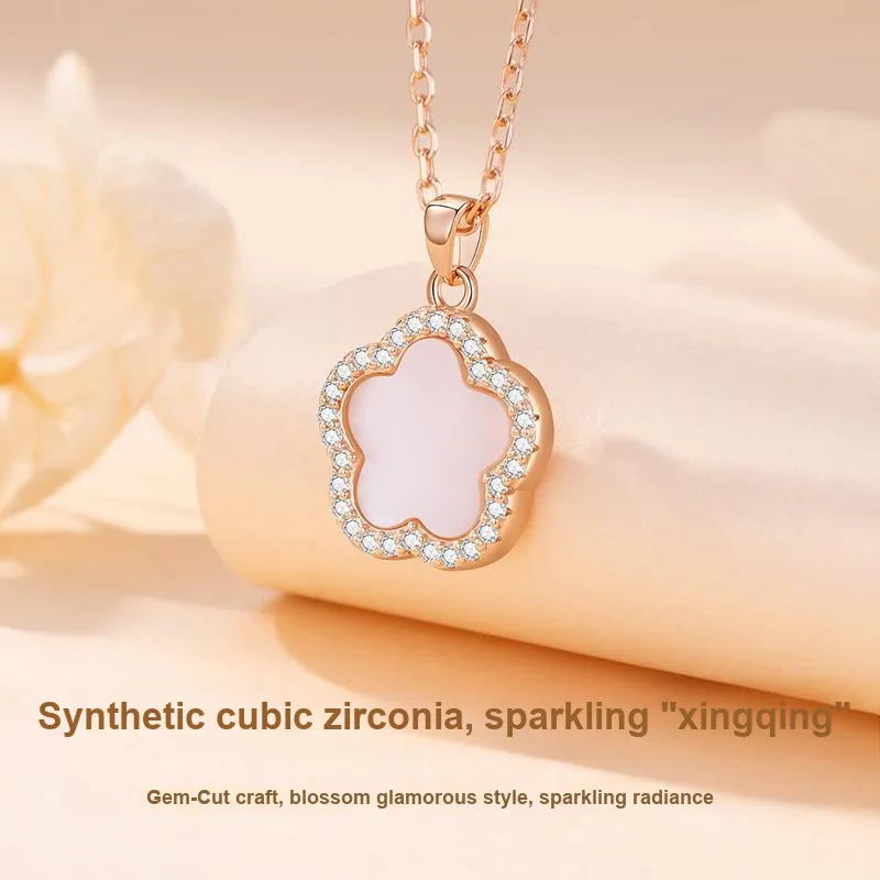 Schloney 925 Sterling Silver Necklaces Women's-4