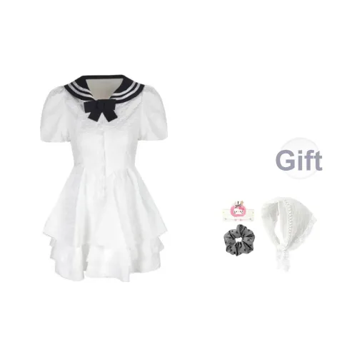 YAUH Короткий рукав Платье Женское