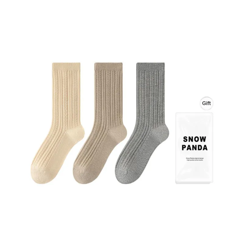 XXLLG Mid-Calf Socks Women's 3 Pack-0