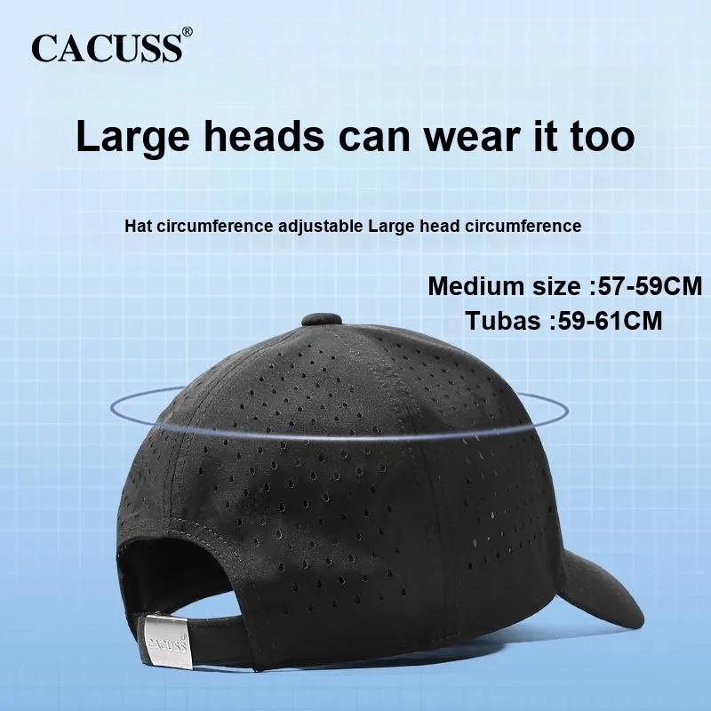 CACUSS Junior Polyester Baseball Caps Outdoor Mountaineering Running Fishing Men's-4