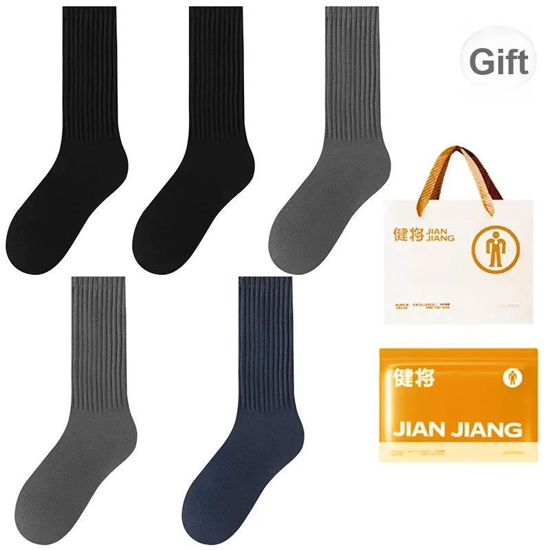 Master Mid Calf Socks Men's Shopping Bag 5 Pack-10