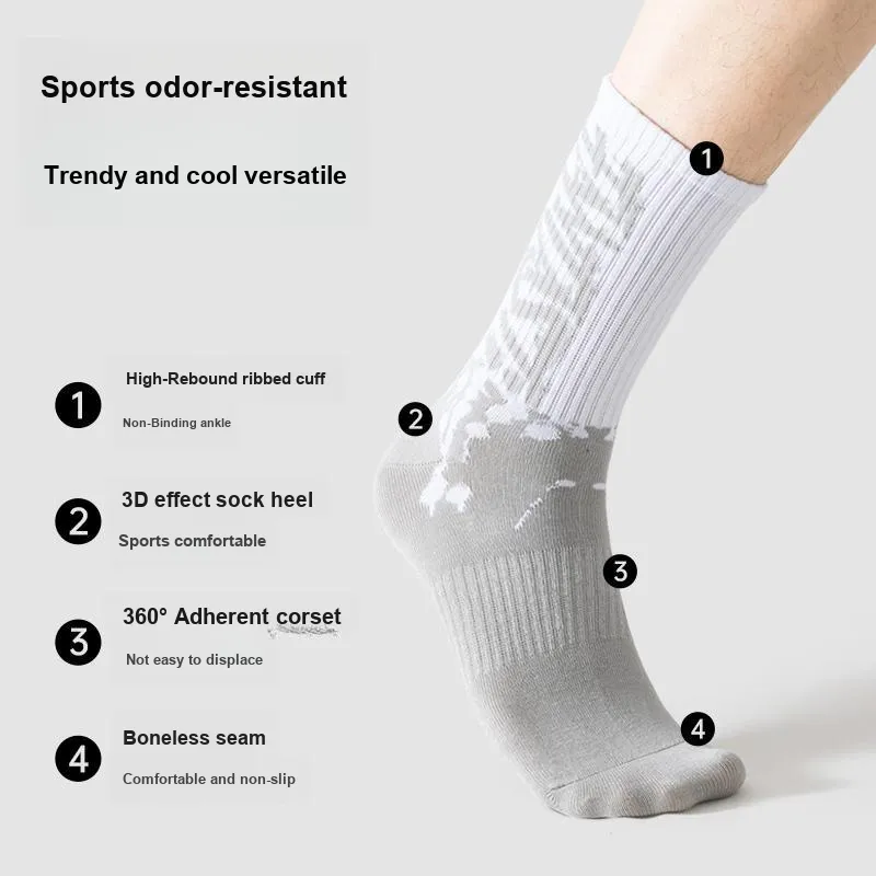 JKN Unisex Mid Calf Socks-3
