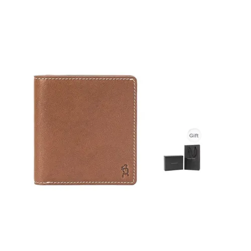 CNOLES Synthetic Leather Wallet Coin Purse Mens Dreamy Gray