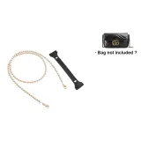 Ma Meng Extra Mini Abrasion-Resistant Wear-Resistant+Diamond Pearl Chain 115cm