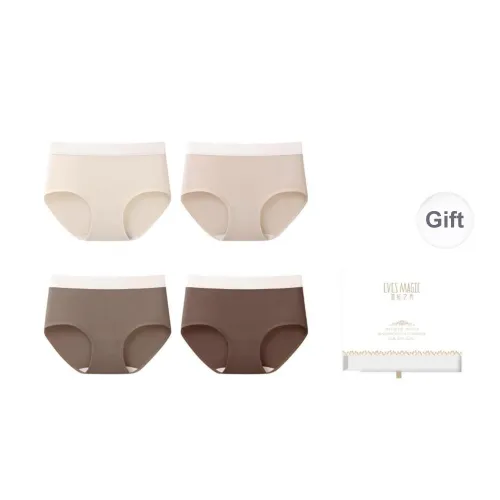 XIA.WA.ZHI.XIU Underpants Women's Box 4 Pack