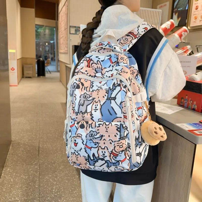 WICKBUEN Nylon Backpack Unisex Multicolor-12