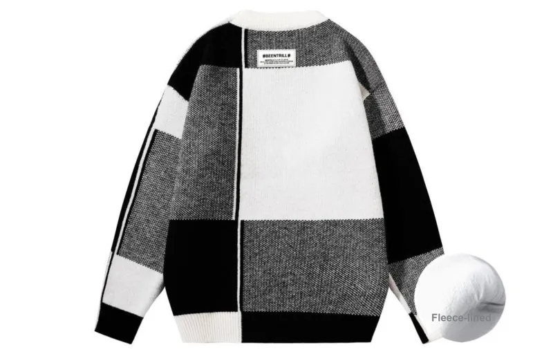BEENTRILL Sweater Unisex Army Green-11