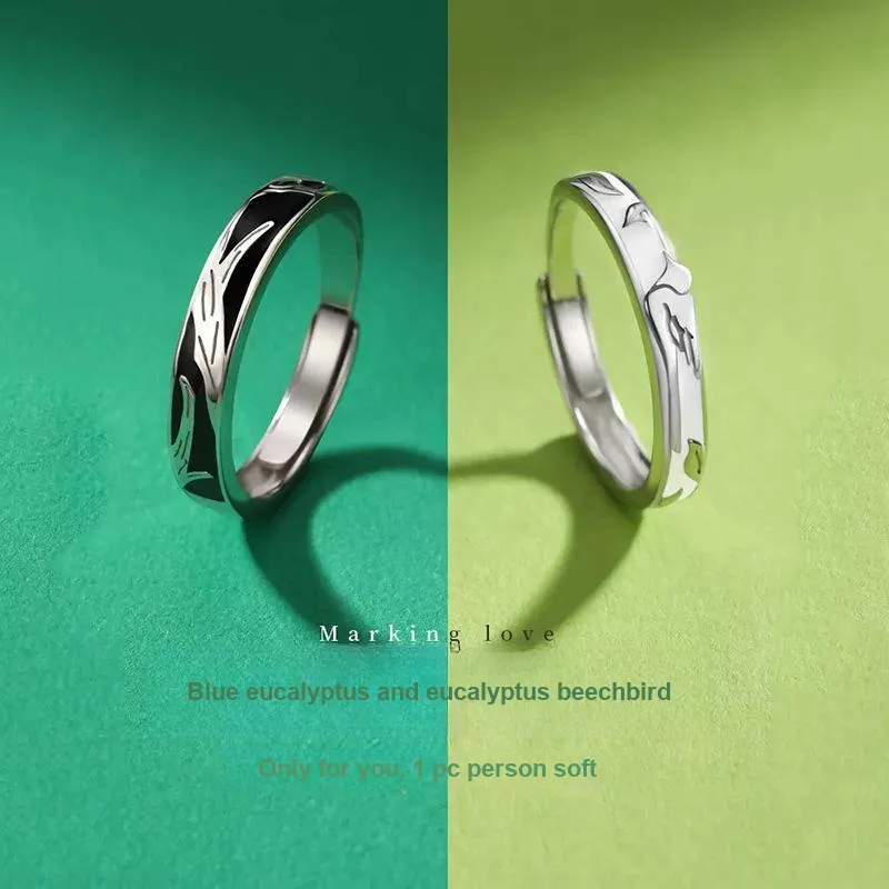 ZOKS S999 Fine Silver Rings Unisex-2