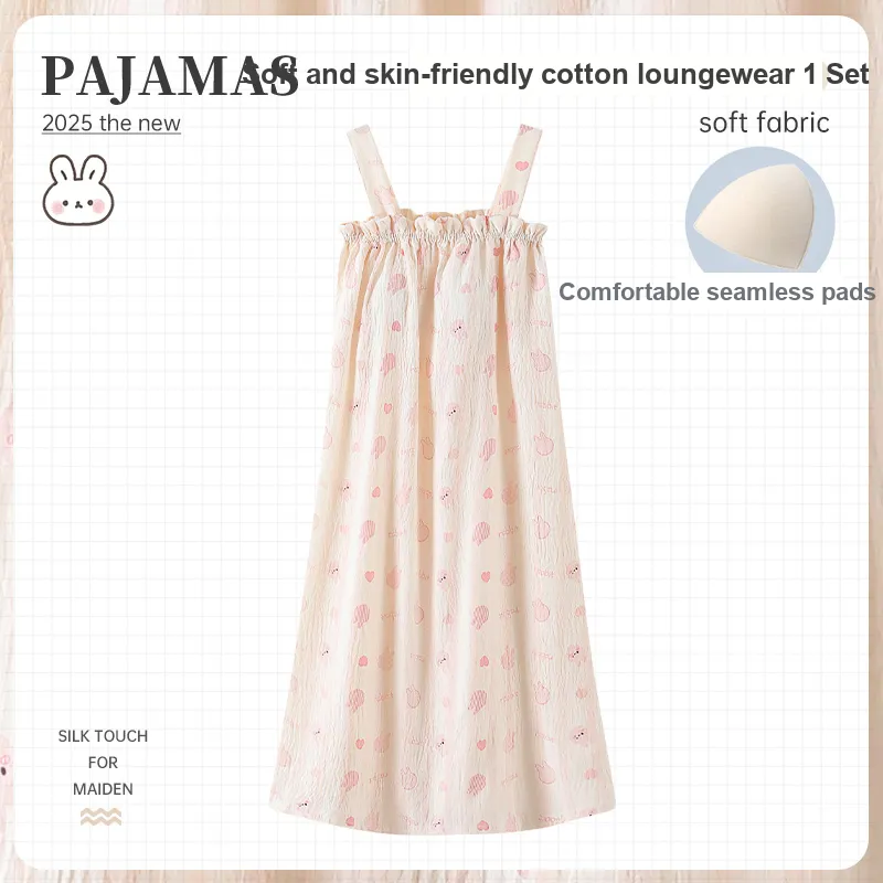 Maultiay Nightgown Women's Pink-1