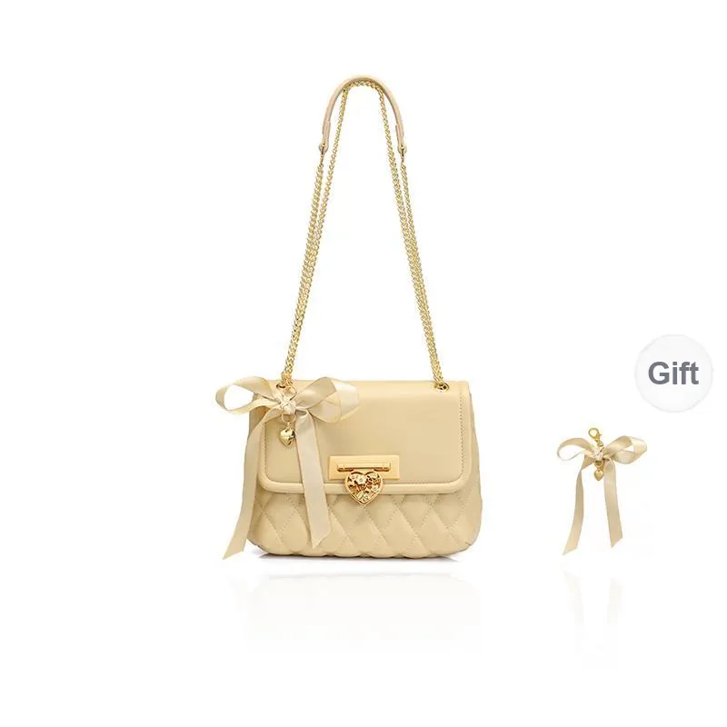 JUST STAR Synthetic Leather Small Square Bag, Shoulder Bag, Crossbody Bag Regular Women's White-13