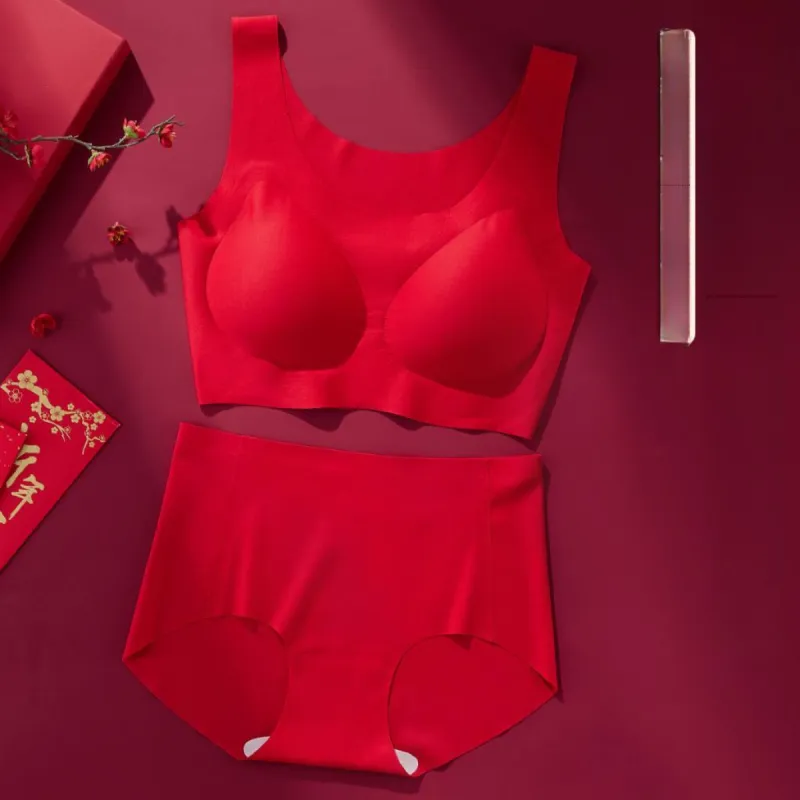 ALDOLA Underwear Set Women's Red-3