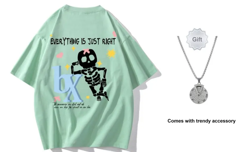 B.X T-Shirts Unisex-4