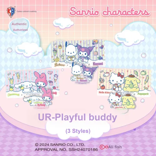 Kabao Cultural Creation x Sanrio Playful Stand First Edition Card Laser Tickets