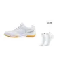 White/Silver+Sports Socks