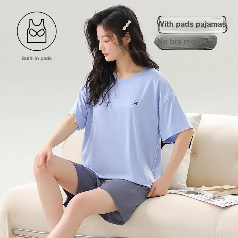 GOSO Pajama Set Women's Sky Blue-4