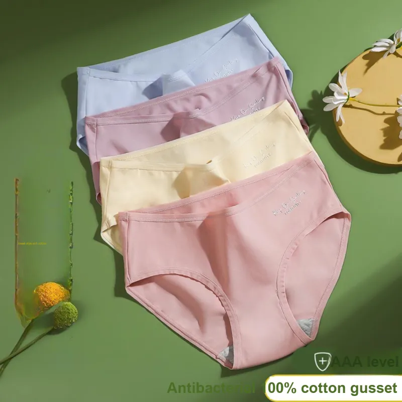 Red Bean Underpants Women's 4 Pack-1