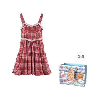 QUIET ANGEL Slip Dresses Women's Red Shopping Bag