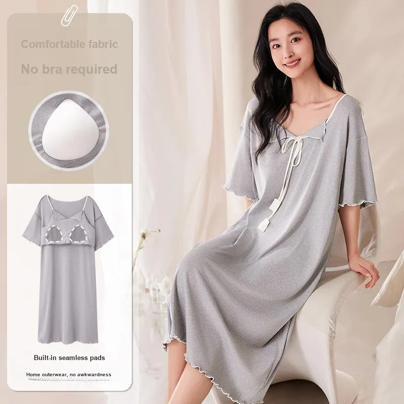 MADALLO Women's Nightgowns-1