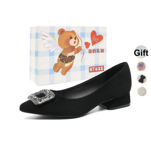 NTOZE Casual Женские Черный