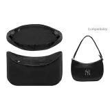 [MLB Black Underarm Bag with Black Dralon Liner]Bag Not Included
