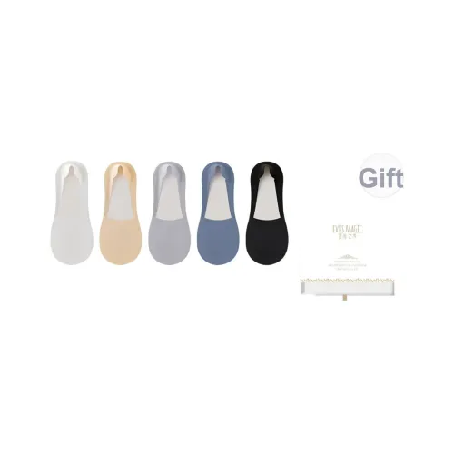 XIA.WA.ZHI.XIU No Show Носки Женские Сумка для покупок 5 пар