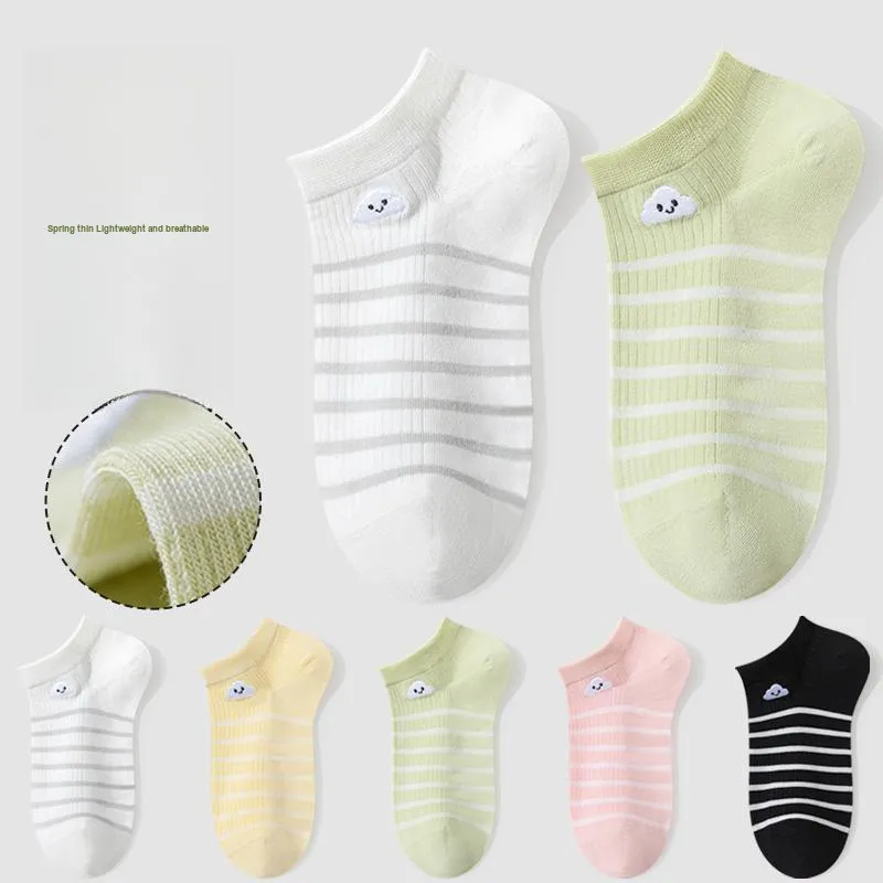 MIIOW Trend Party Series Ankle Socks Women's 5 Pack-2