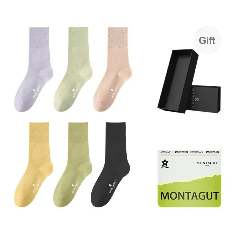 Montagut Knee High Socks Women's Gift Box Combination-50