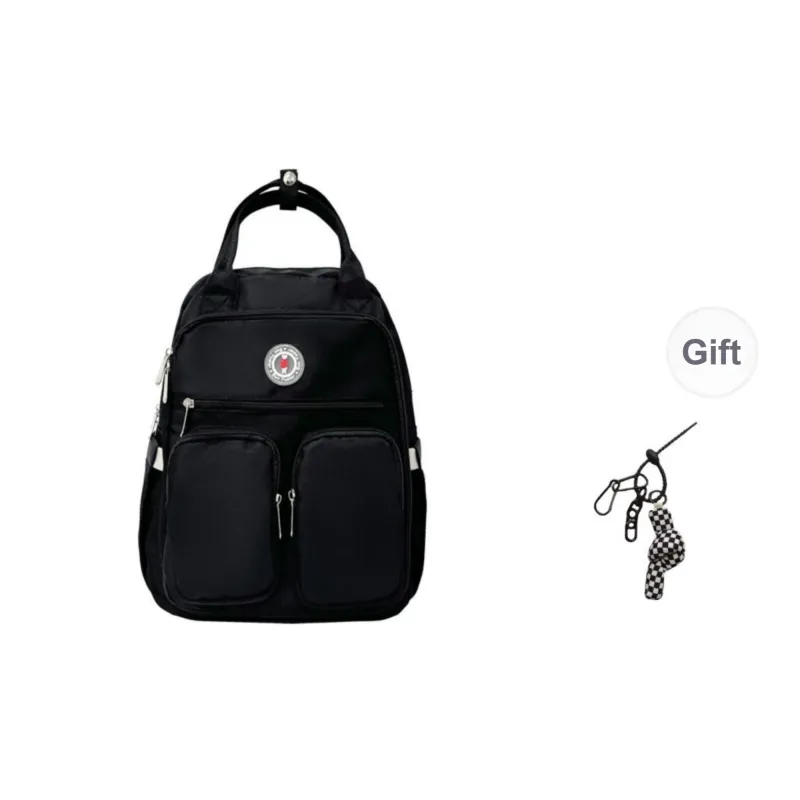 KAMLUI Oxford Backpacks Backpack Unisex White/Black/Purple/Yellow/Sky Blue/Lake Blue-7