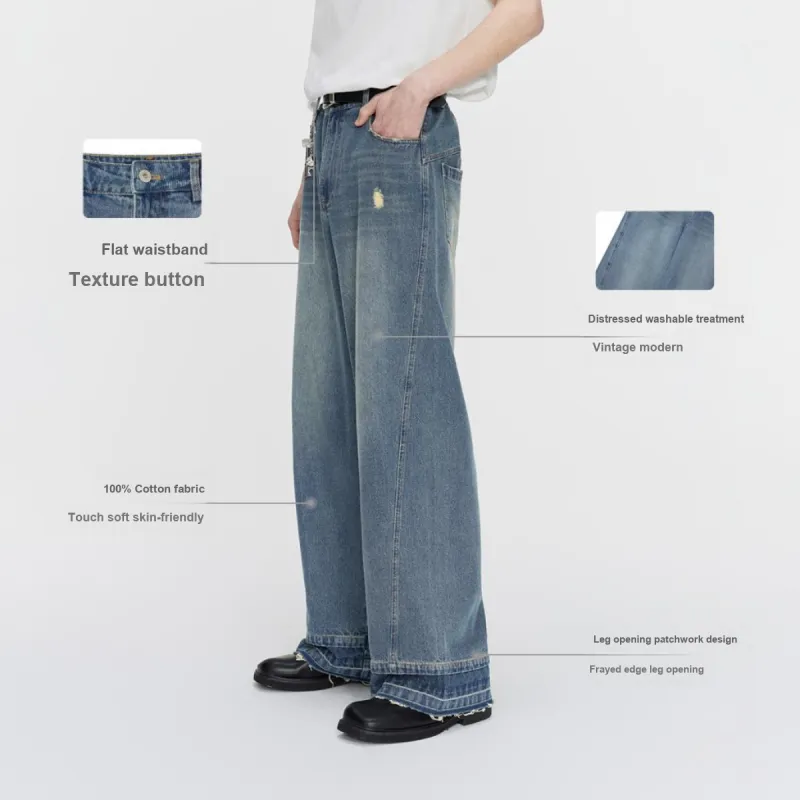 COKEIN Jeans Men Blue-4