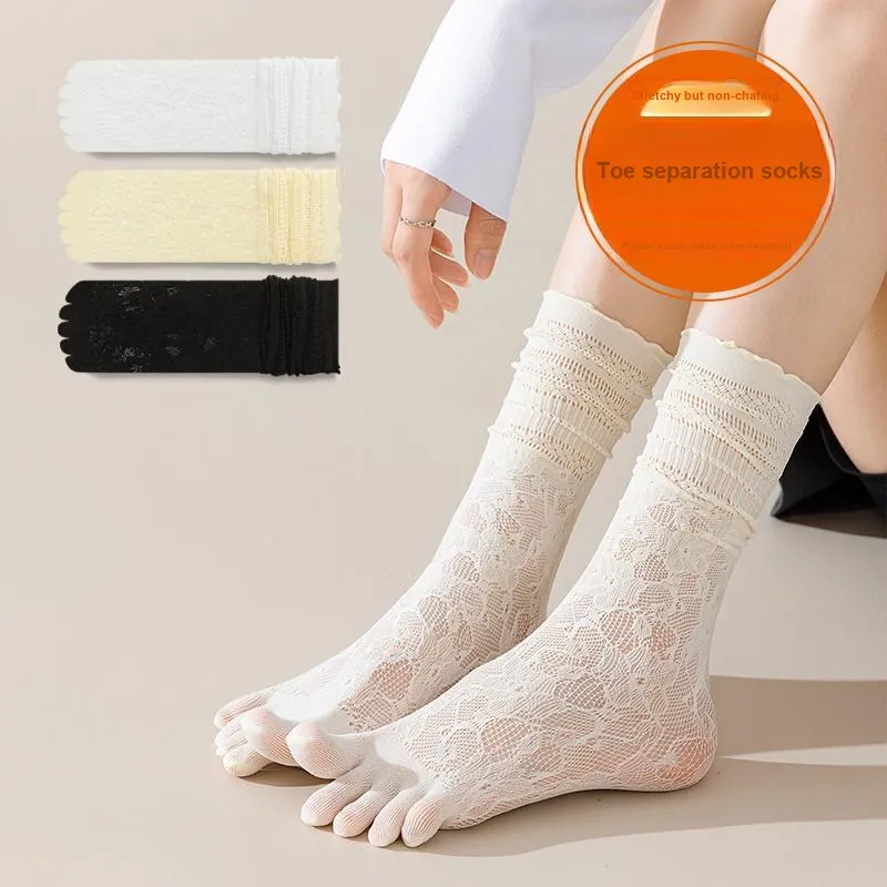 XIA.WA.ZHI.XIU Mid Calf Socks Women's Box 3 Pack-12