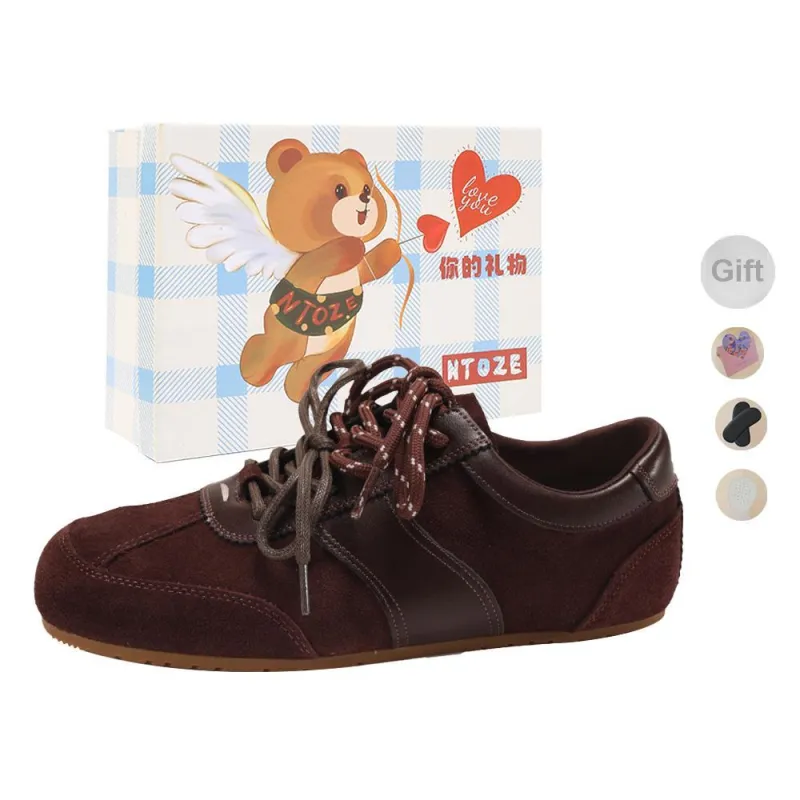 NTOZE Abrasion Resistant Low Top Casual Shoes Women's-0