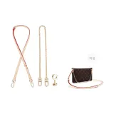 [Sub-가방 Conversion to 크로스바디백] 1.1cm 너비 90-120cm + 장식 체인 (Gap 버클 포함)