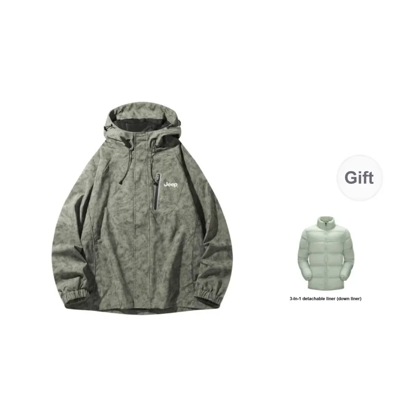 Jeep Trench Coats Unisex-22