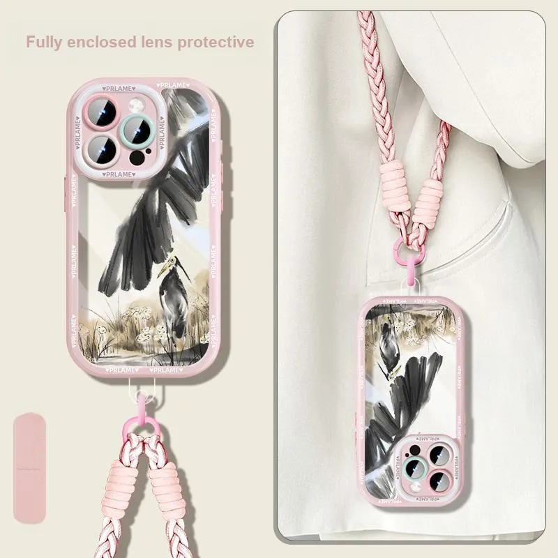 Sen Dog Acrylic Material Instagram Style Niche Portable Phone Cases Applicable To IPhone15Promax/Pro/Plus/14/13/12-15