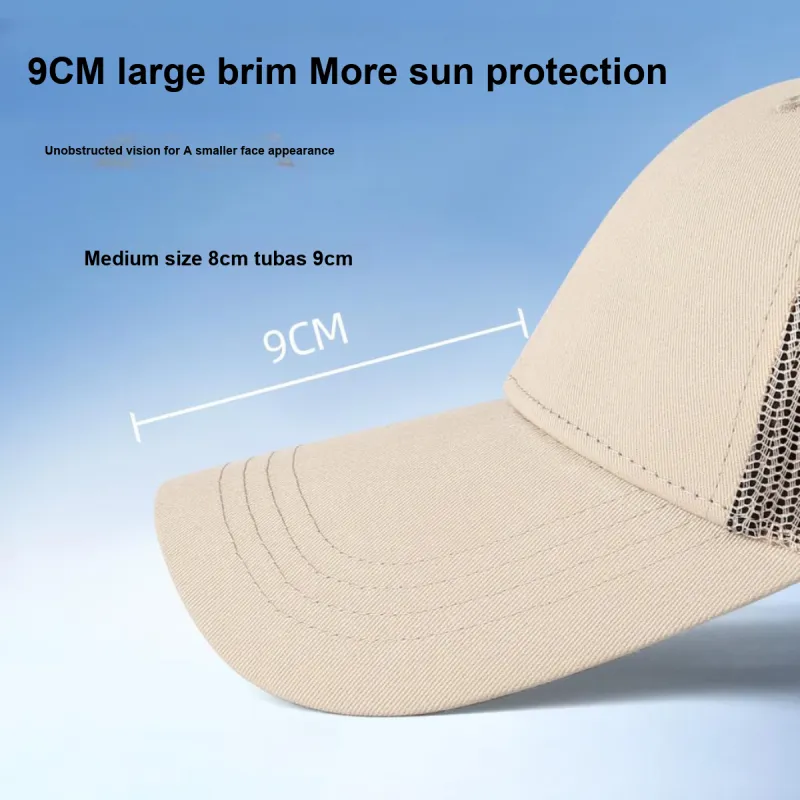 CACUSS Junior 100% Cotton Baseball Caps High Crown Men's-3
