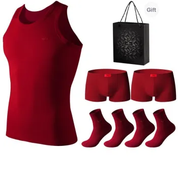 SEPTWOLVES Tank Tops Men's Prosperity 3 7 Pcs Set+Free Shopping Bag