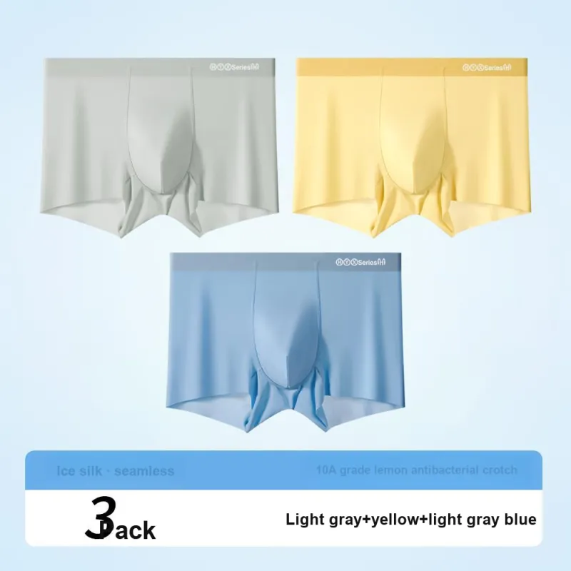 H YXIANG Underpants Men's 3 Pack-11