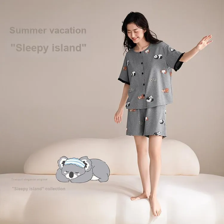 JINGYUN Deep Pajama 70 Pajama Set Unisex-2