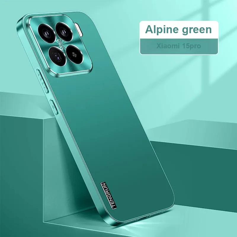 ZHUOJI Matte Material Phone Cases Extra Thin Matte Lens Fully Enclosed Compatible With Xiaomi 15-3