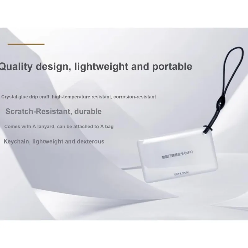 TP LINK Smart Door Lock NFC Card TL SLNFC Anti Replication, Anti Cracking Smart Accessories-3