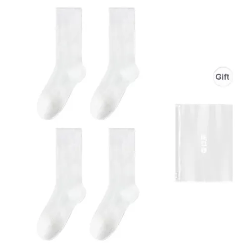 Temooues Unisex Mid Calf Socks