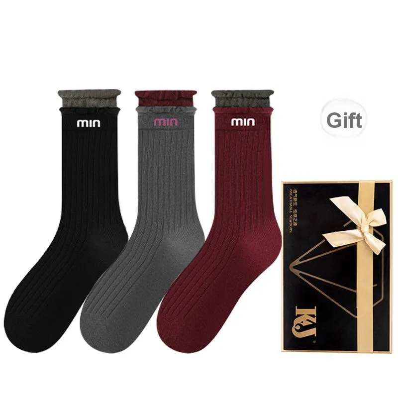 KJ Mid Calf Socks Women's 2/3 Pack-23